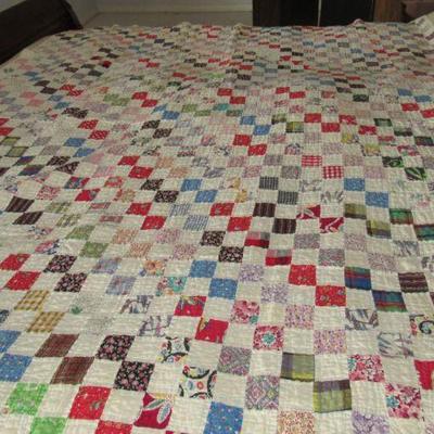 Hand quilted quilt