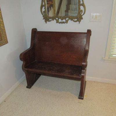 Small pew