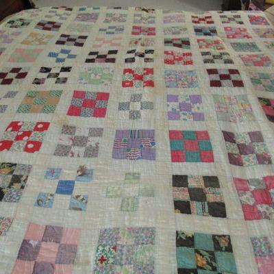 Hand quilted quilt