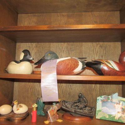 Duck decoys- 2 are Ducks Unlimited brand