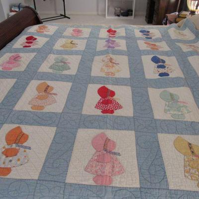 Hand quilted quilt