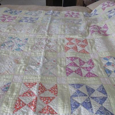 Hand quilted quilt