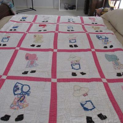 Hand quilted quilt