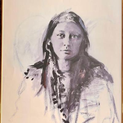 Amy Stein " The Angel" Limited Edition Print Framed With Paperwork