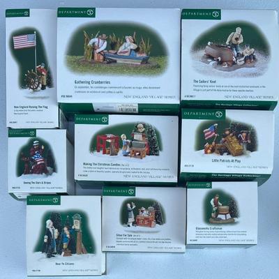 Department 56 New England Village Series - Hear Ye Citizens, Patriots That Play, Silver For Sale, And More
