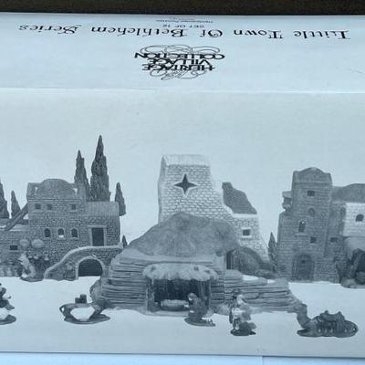 Department 56 Little Town Of Bethlehem Series - Hand Painted Porcelain 