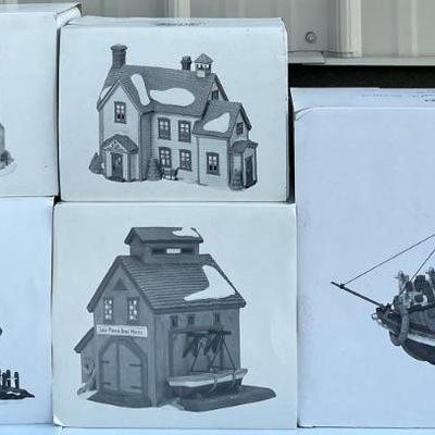 Department 56 New England Village Series - Emily Louise, Pigeonhead Lighthouse, East Willet Pottery, And More