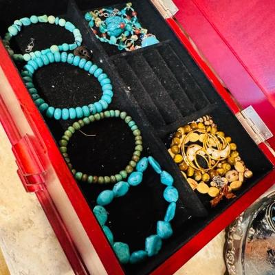 Costume jewelry and Turquoise 
