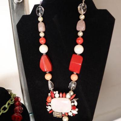 Women's vintage costume jewelry
