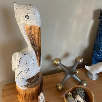 Wooden stork 