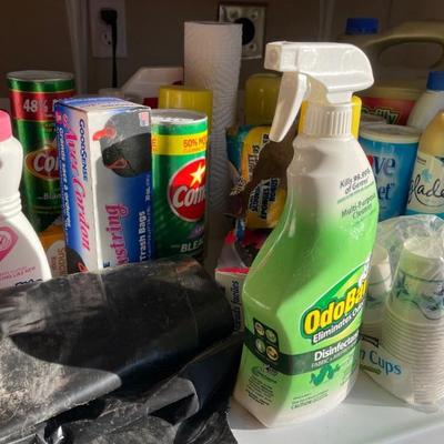 Cleaning supplies 
