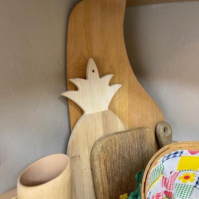 Wood cutting boards 
