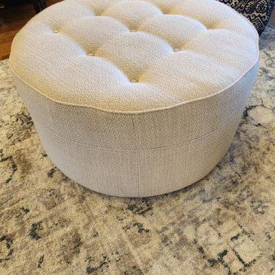 Round Ottoman - 34" Diameter X 17" Height 