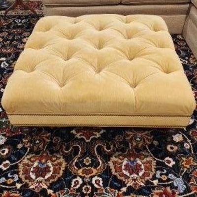 Tufted Ottoman - 36" Square X 16" Height 
