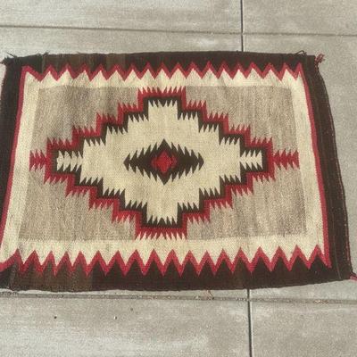 Navajo Rug 26" x 35"