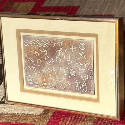Framed Schupp Enamel Tile