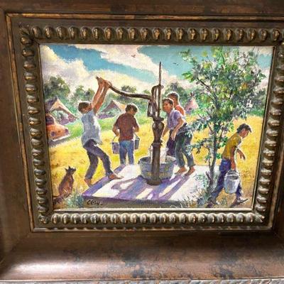 Charles Banks Wilson
Oil