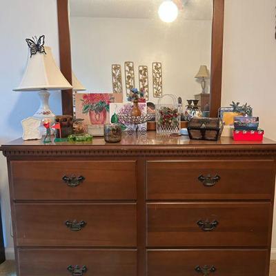 Sale Photo Thumbnail #329: Dresser and mirror sold only 