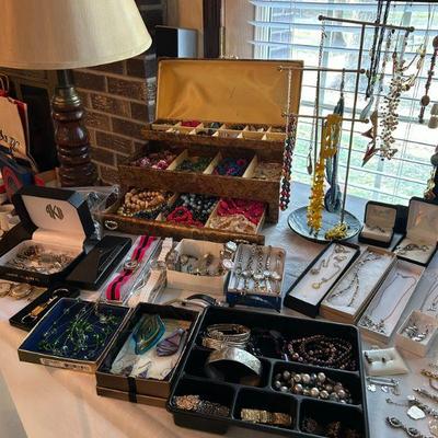 Loads of costume jewelry 