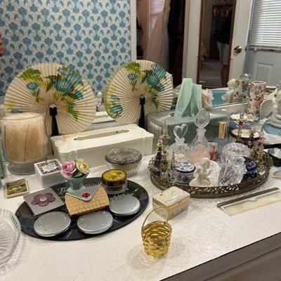 Sale Photo Thumbnail #23: VIntage bathroom goodies