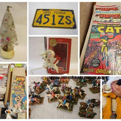 Oct 21st Comics, Toys, VIntage Lenox & Miniatures