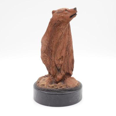 "Bear Rising" by Rick Cain Signed Sculpture 1993 Limited Edition