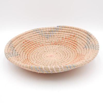 Woven Straw Coil Basket