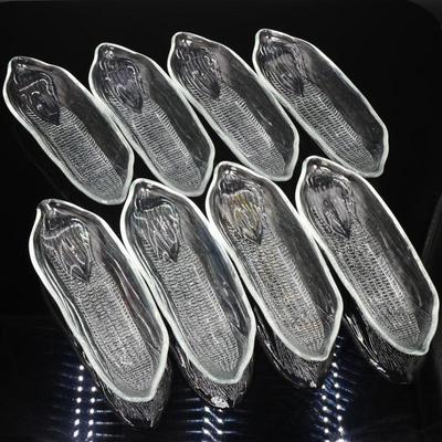 Essentials Glass Corn Plates (Set of 8)
