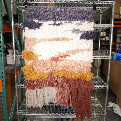 Abstract Woven Wall Tapestry Artwork