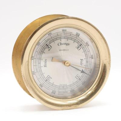 Howard Miller Brass & Glass Barometer