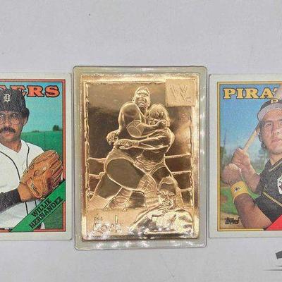 #1850 • Baseball & Wrestling Collectors Cards