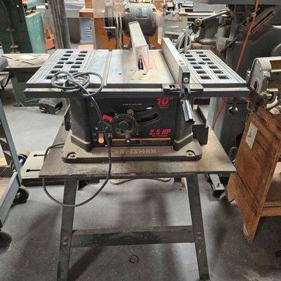 #2502 • Craftman Table Saw
