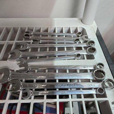 #2018 • (10) Snap-On Tool SAE Wrenches