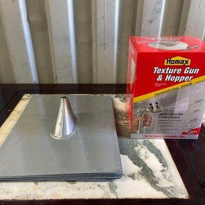 #8114 • Texture Gn & Hopper and (12) Metal Sheets