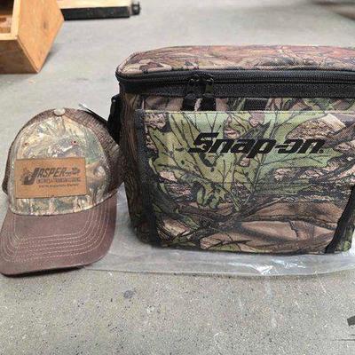 #2144 • Snap-On Tools Lunchbox and Jasper Engines & Transmissions Hat