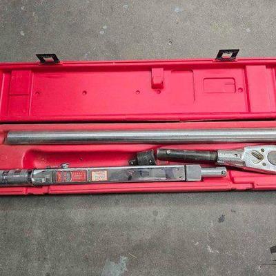 #2024 • Snap-On Tools Adjustable Torque Wrench with L72T Head and Case