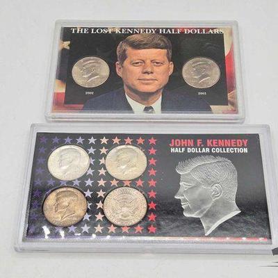 #1520 • (2) Kennedy  hlf dllr