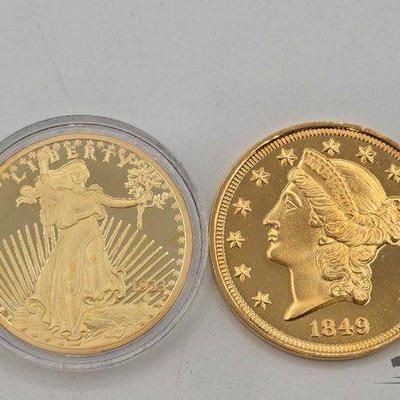 #1578 • (2) Repl Gold