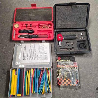 #2056 • (3) Mac Tools Super Torches and Heat Shrinking Tubes
