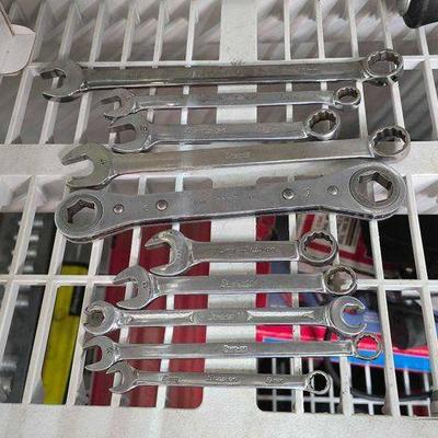 #2014 • (9) Snap-On Tools and (1) Matco Tools Metric Wrenches