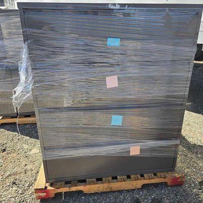 #90010 • (2) Metal Filing Cabinets