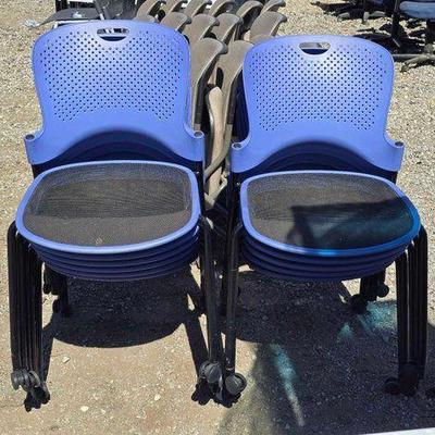 #90034 • 11 Rolling Chairs