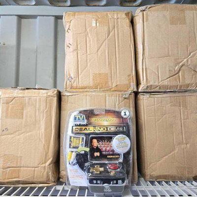 #8092 • NEW!!! (5) Boxes of 12pc Deal or No Deal Tv Game