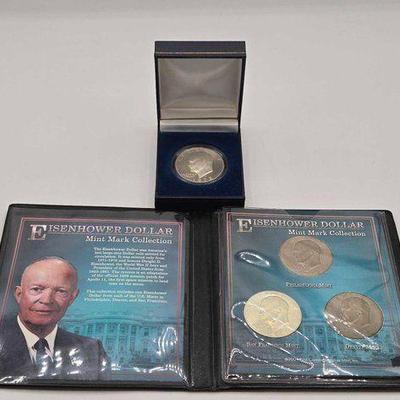 #1526 • (4) 1972 Eisenhower Dollar