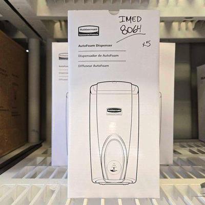#8064 • NEW!!!(5)Single Boxes Od Rubbermaid Autofoam Dispenser