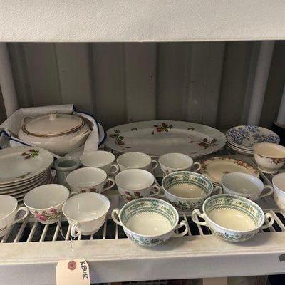 #8174 • Fine China Collection and Porcelain Bowls