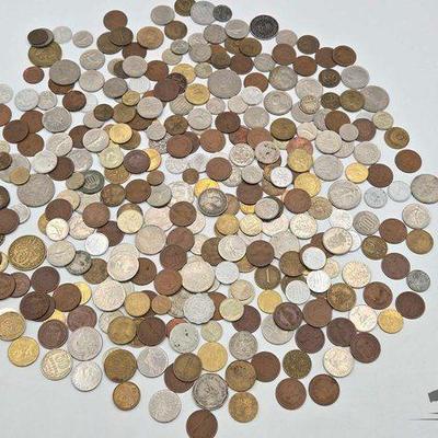 #1718 • Collection of Foreign Coins