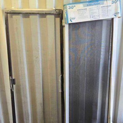 #8218 • (2) Screen Doors