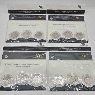 #1552 • (4) America The Beautiful qtr Set