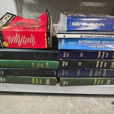 #2108 • Vintage Auto/Truck Repair Manuals, Autodata 2004 Timing Belts Manual, Allen Institute GM Computer Command...